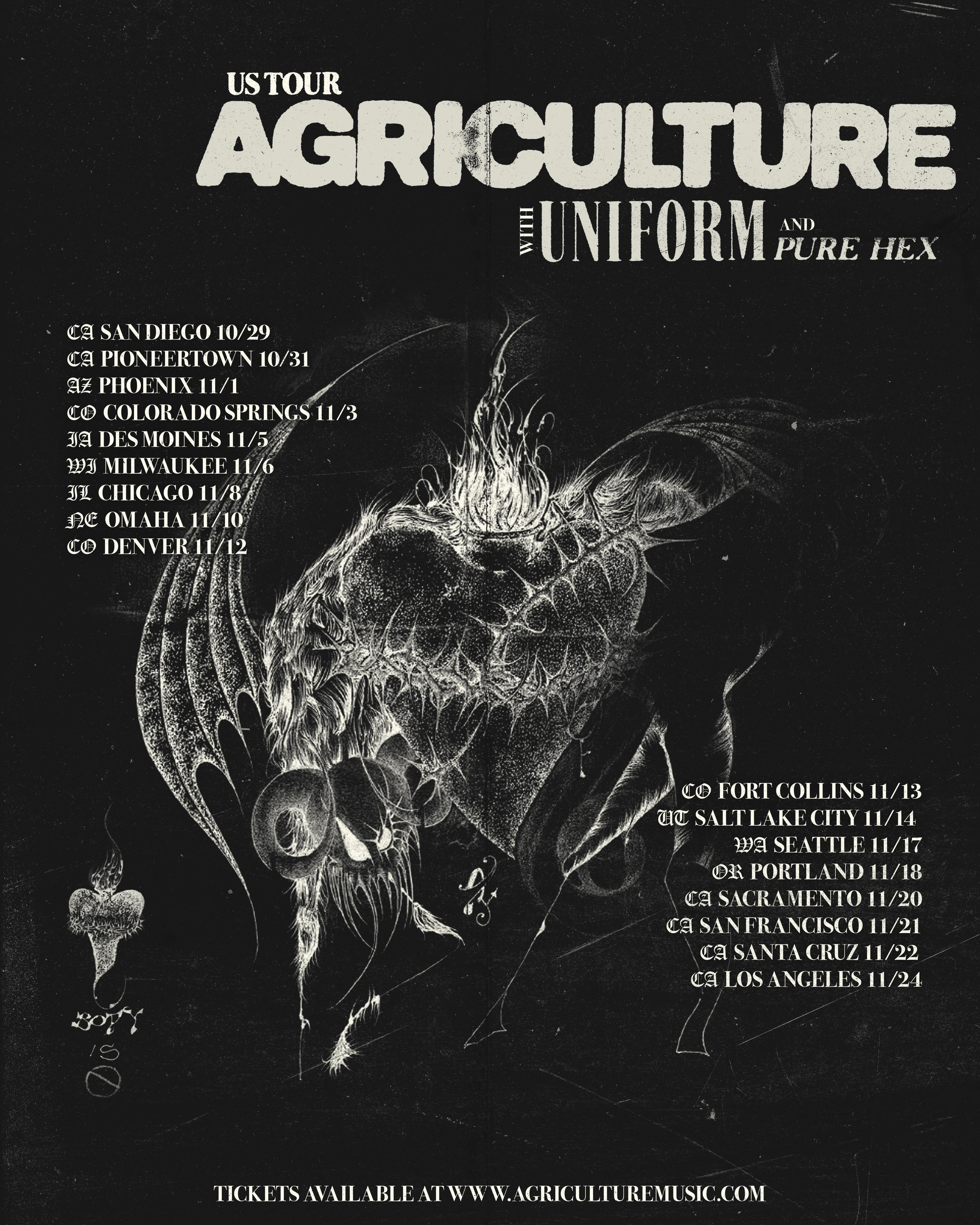 Agriculture 2026 tour poster